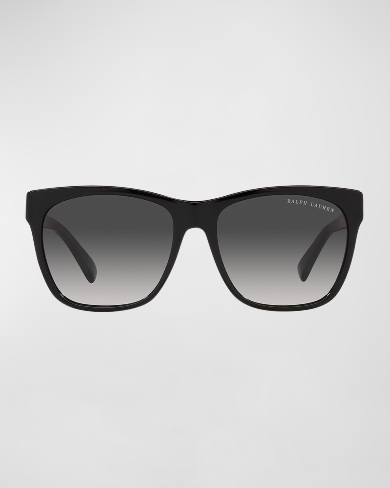RL Monogram Gradient Square Acetate Sunglasses  Product Image