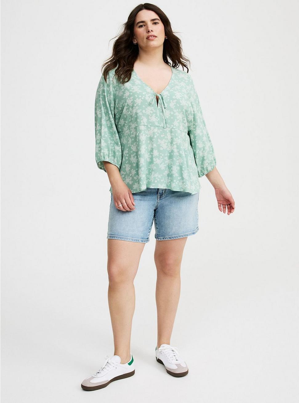 Hi-Lo Tie-Front Top Product Image