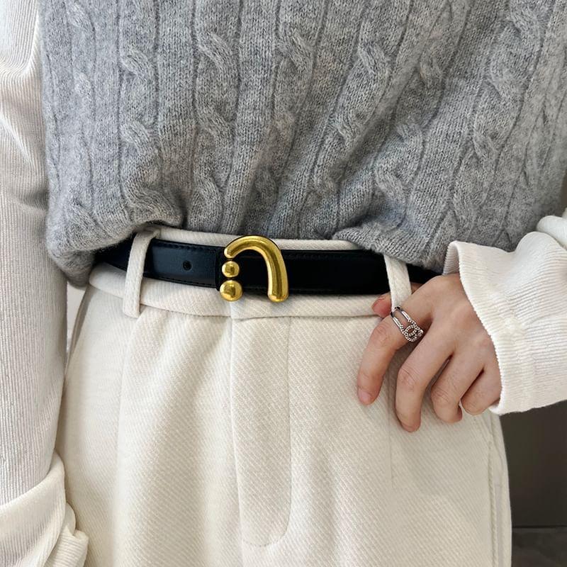 Geometry Buckle Belt Product Image