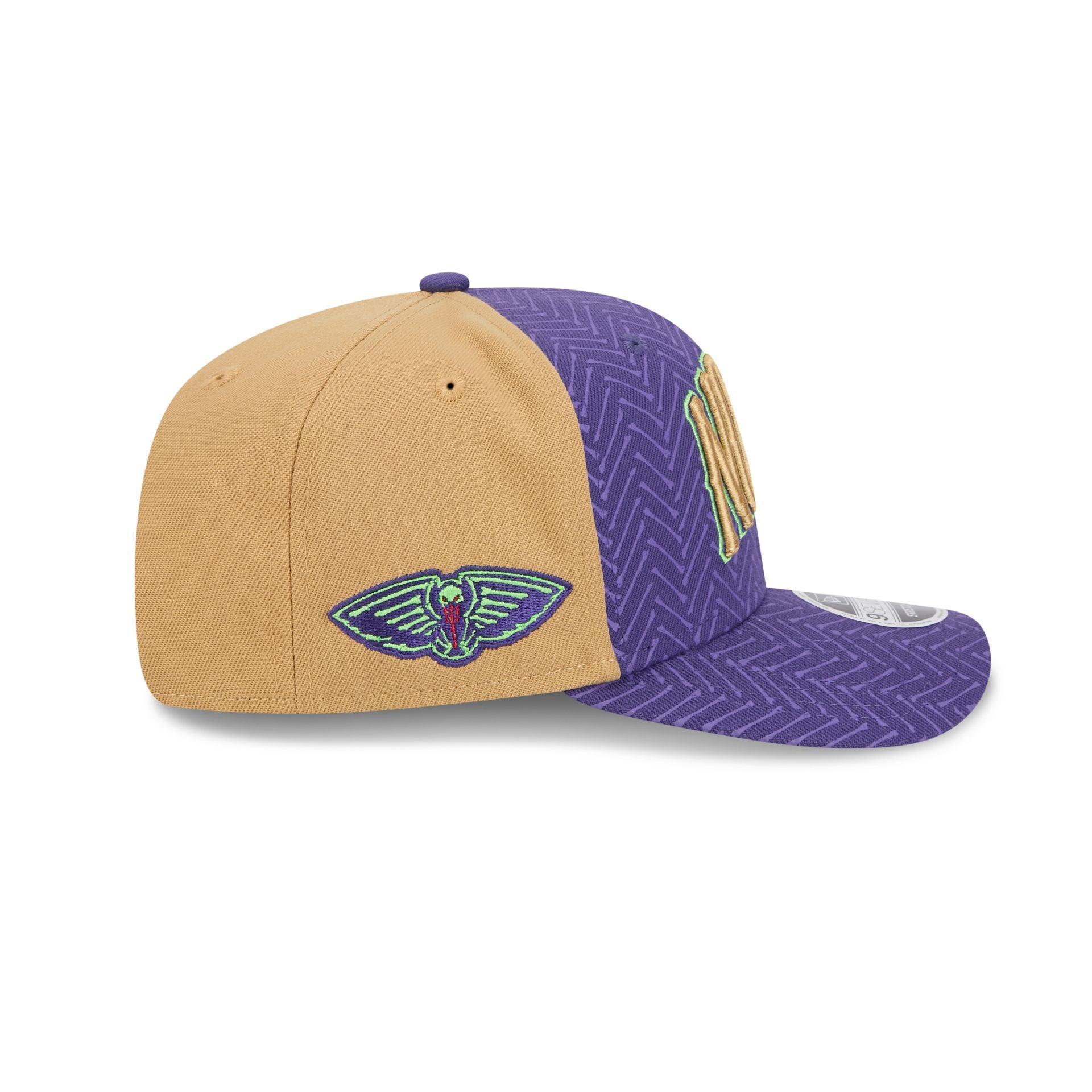 New Orleans Pelicans 2024 City Edition 9SEVENTY Stretch-Snap Hat Male Product Image