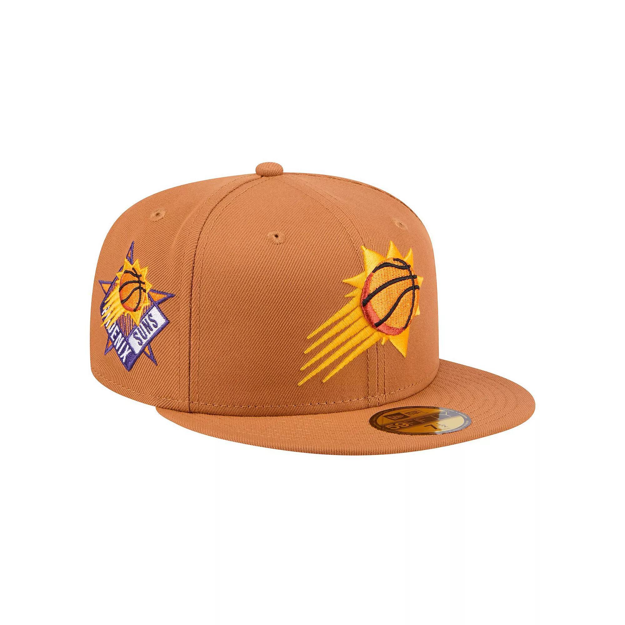 Men's New Era Tan Phoenix Suns Color Pack 59FIFTY Fitted Hat,  Product Image