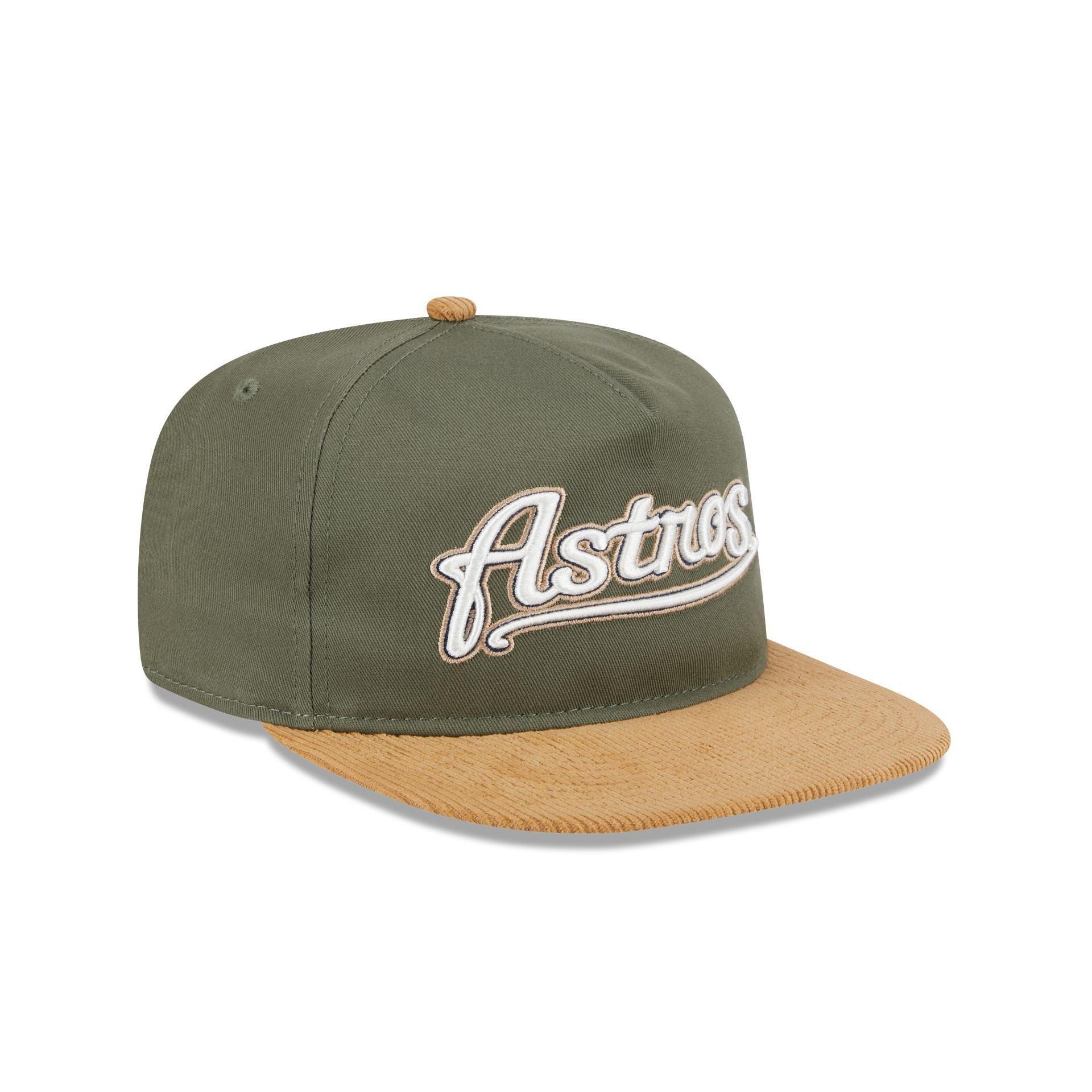 Houston Astros Olive Green Golfer Hat Male Product Image