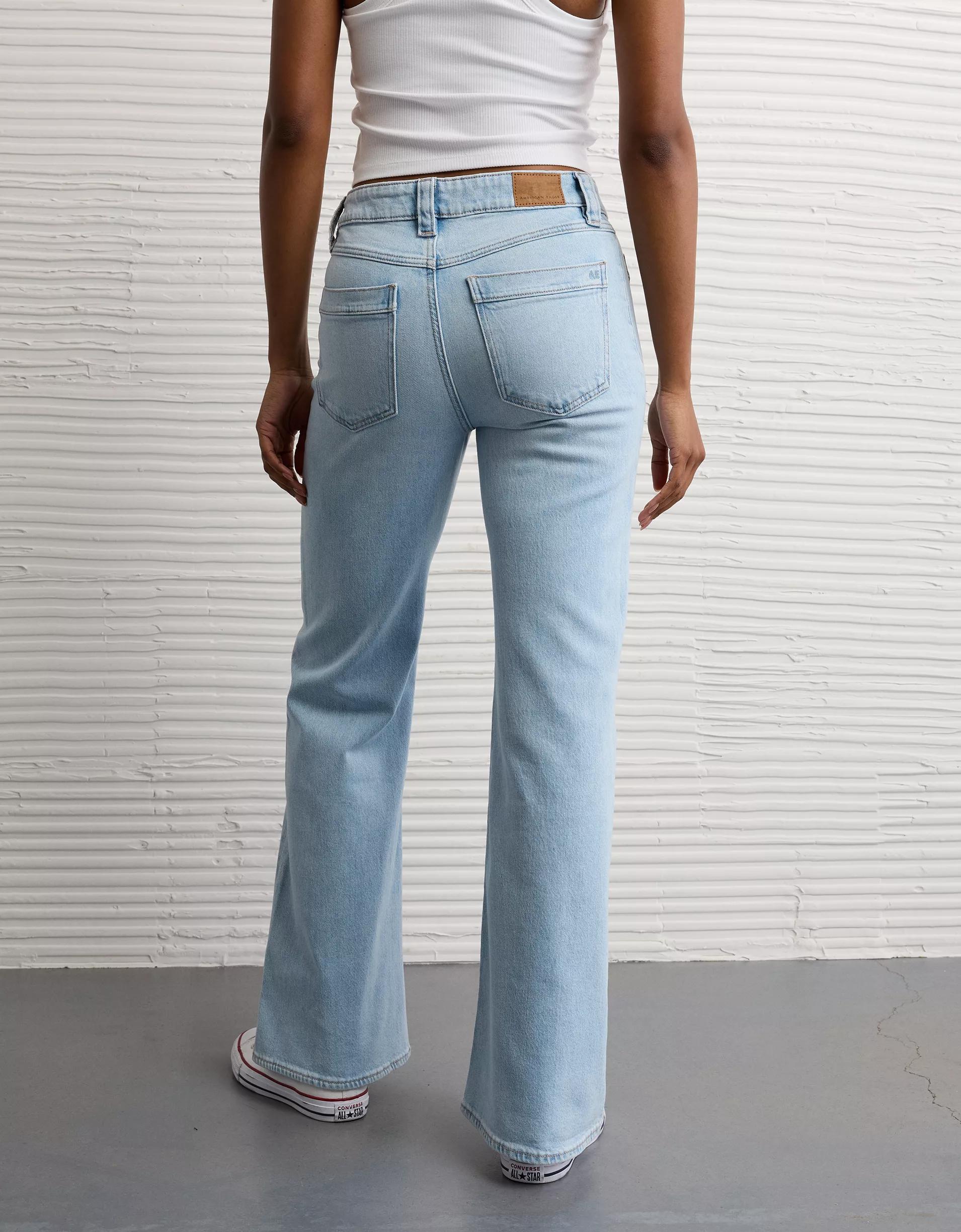 AE Stretch High-Waisted Flare Jean Product Image