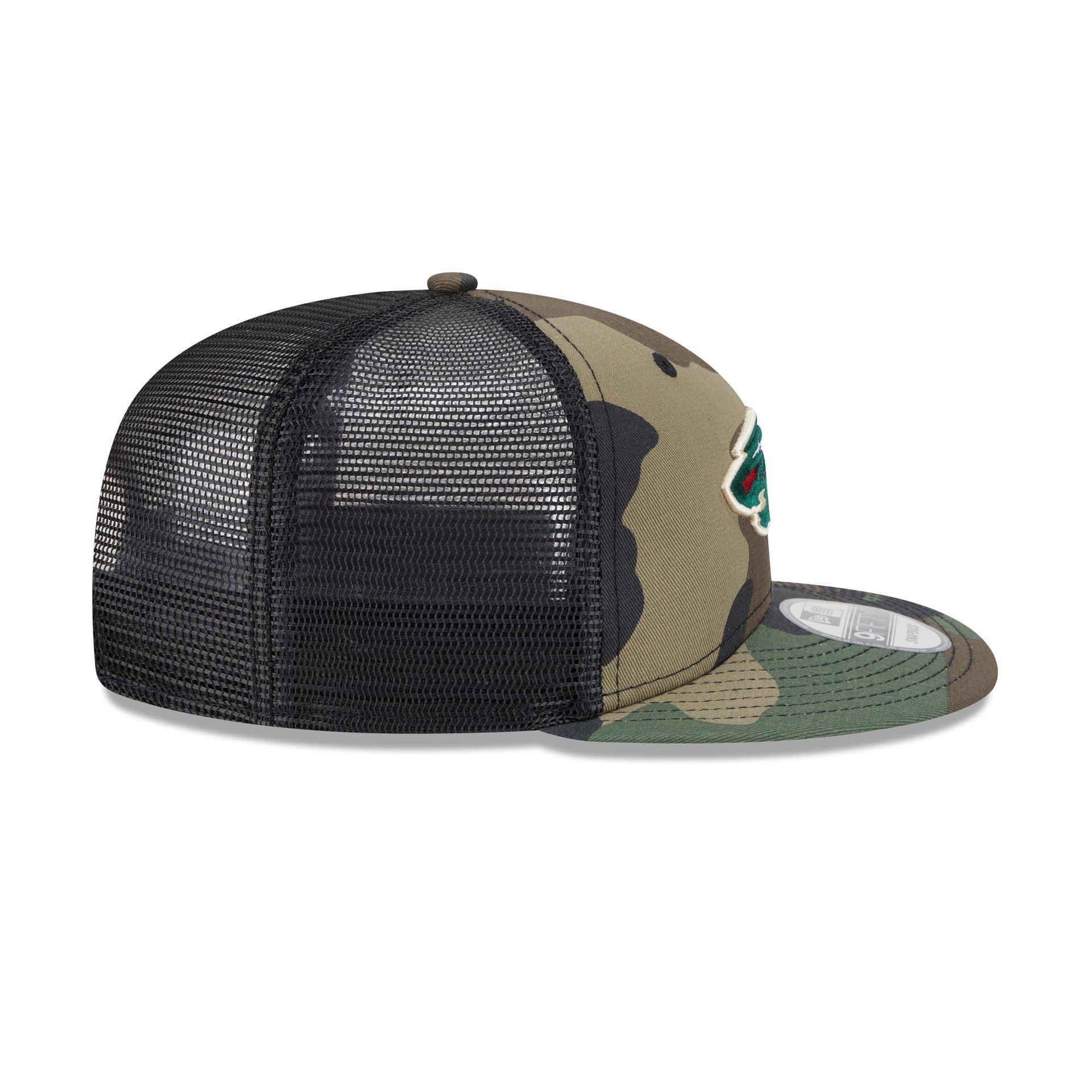 Minnesota Wild Camo 9FIFTY Trucker Hat Male Product Image