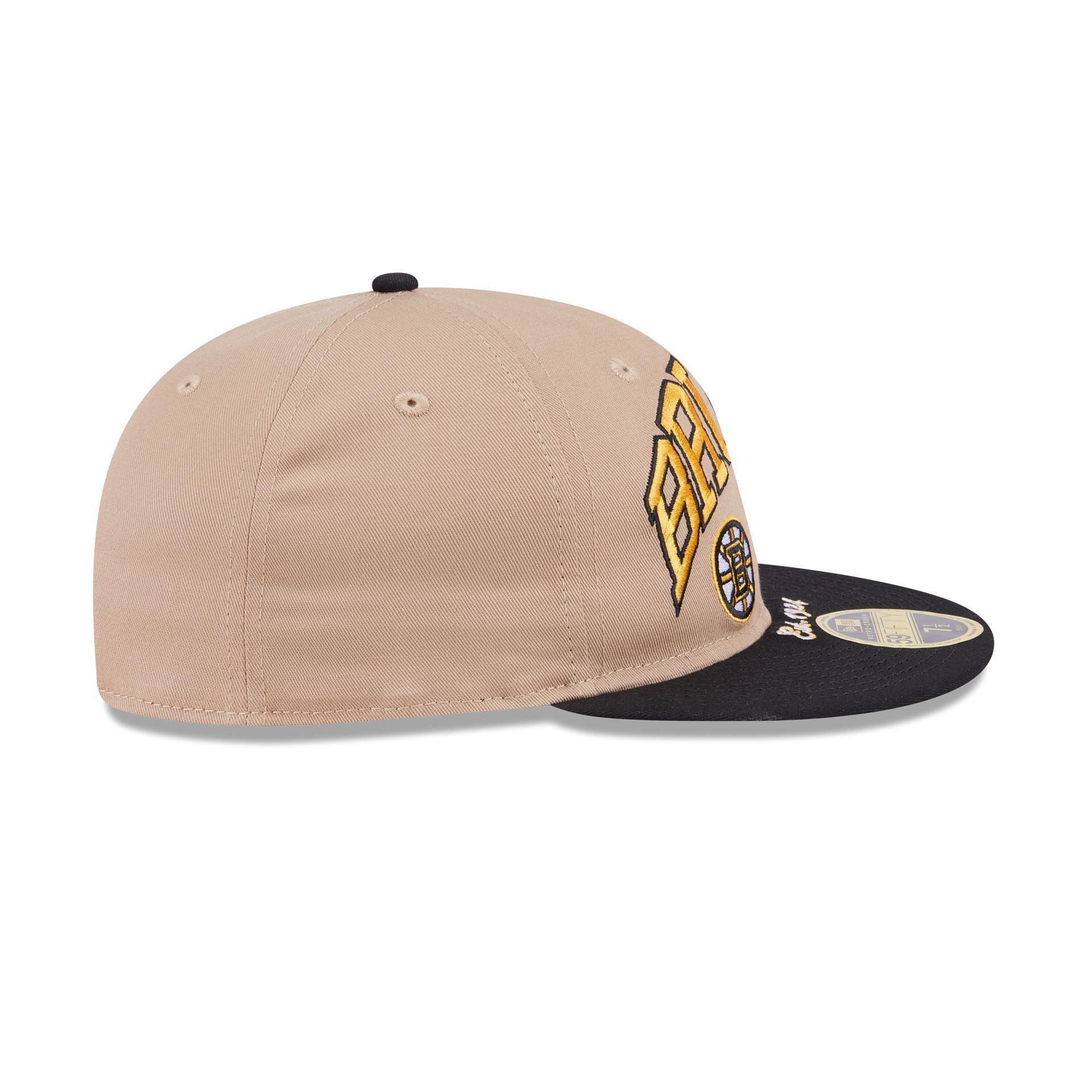 Boston Bruins Camel Retro Crown 59FIFTY Fitted Hat Male Product Image