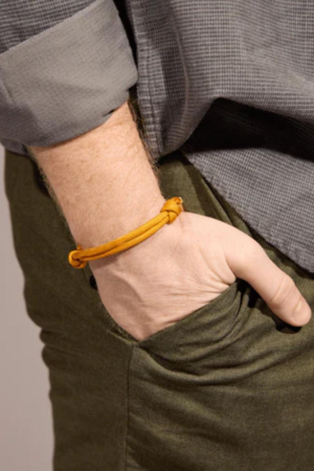 Yellow Cord Bracelet Product Image