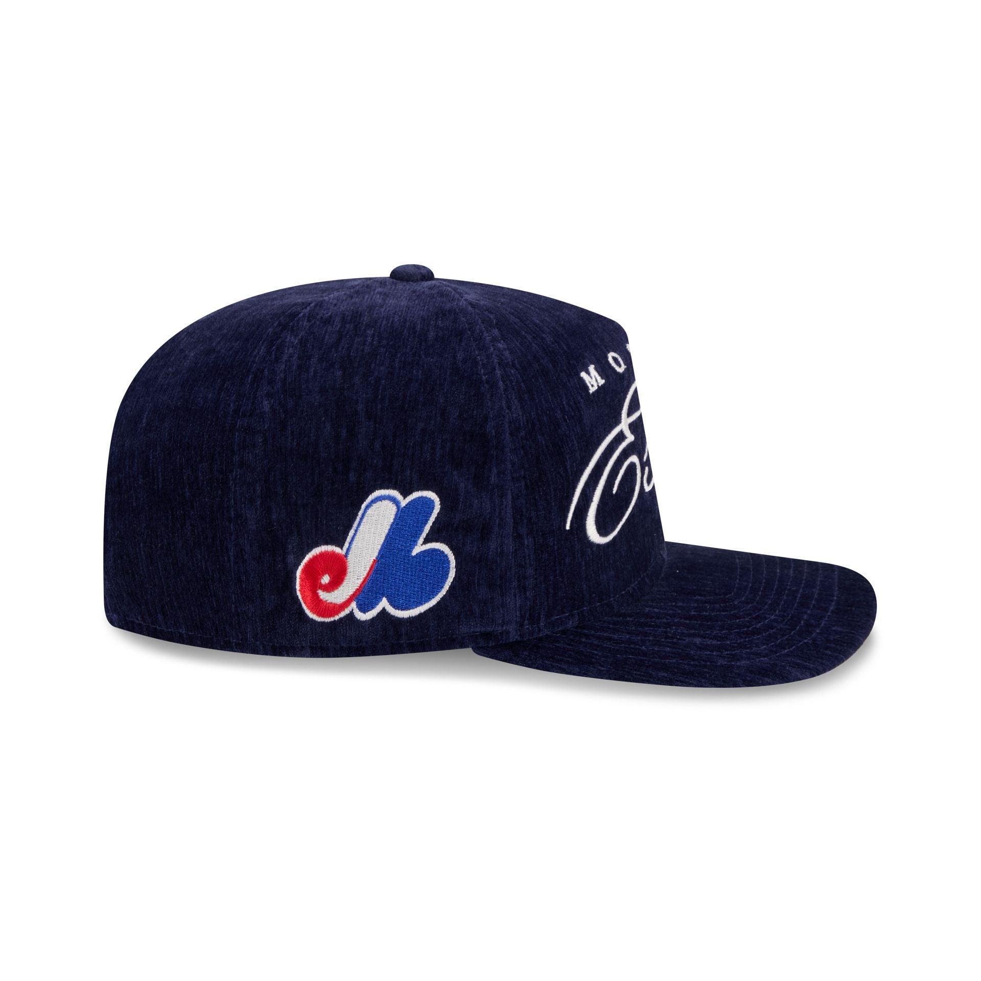 Montreal Expos Velvet Team Script 19TWENTY Adjustable Hat Male Product Image