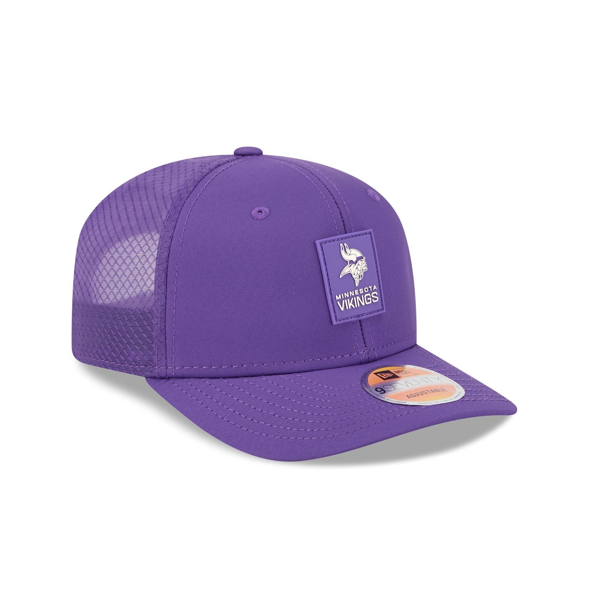 Minnesota Vikings 2025 Sideline Hot Weather 9SEVENTY Trucker Hat Male Product Image