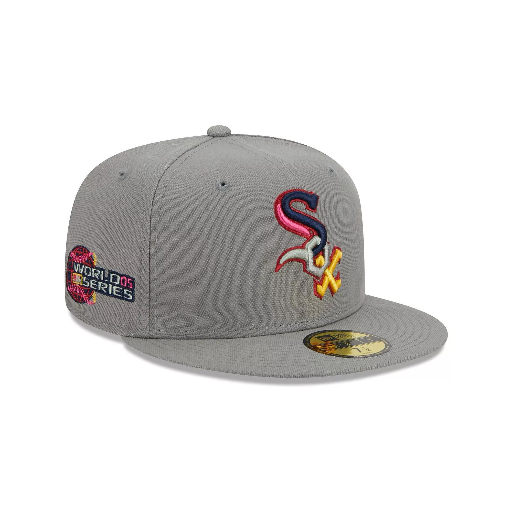 Men's New Era Gray Chicago White Sox Color Pack 59FIFTY Fitted Hat, Size: 8, Grey Product Image