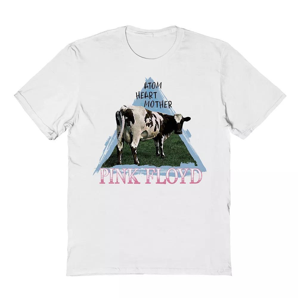 Men's Pink Floyd Graphic Tee, Size: Small, White Product Image