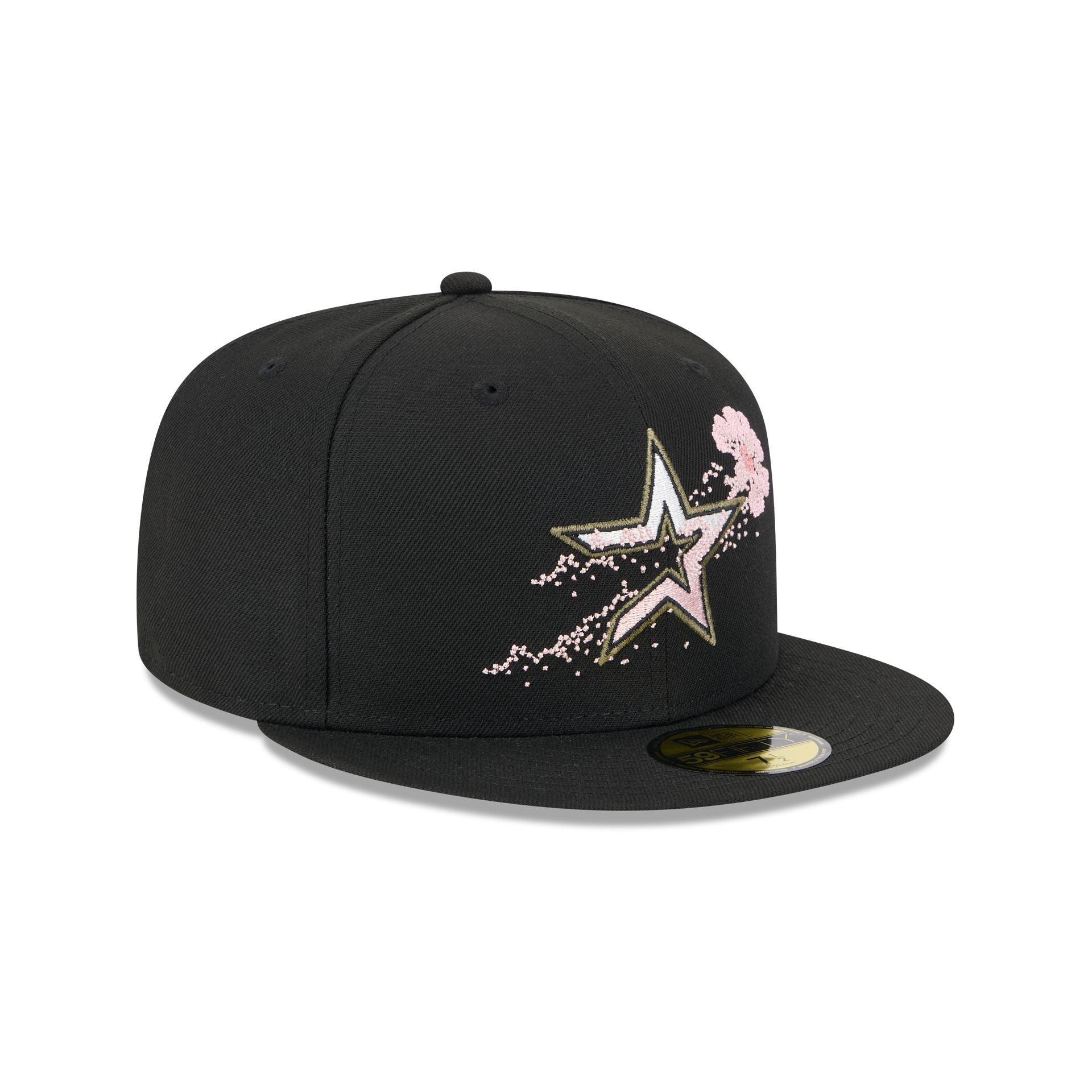 Houston Astros Dotted Floral 59FIFTY Fitted Hat Male Product Image