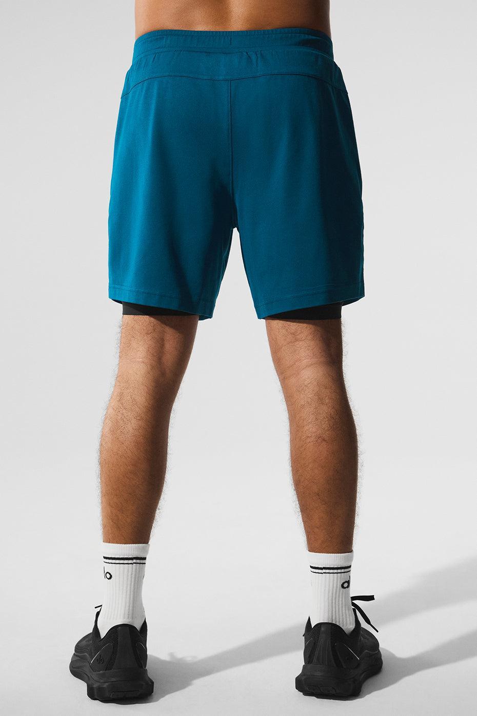 Conquer React 2-In-1 Performance Short - Eclipse Blue/Black Product Image