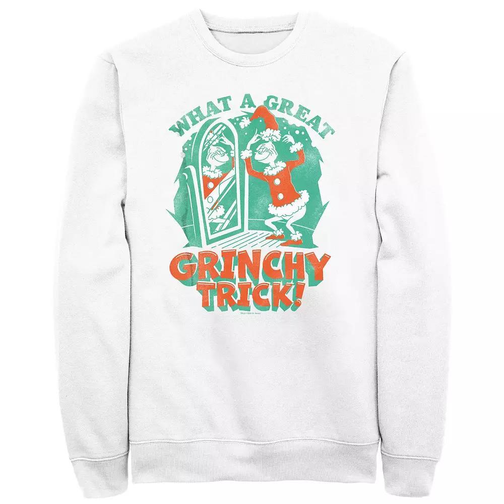 Big & Tall Dr. Seuss What A Great Grinchy Trick Graphic Fleece, Men's,  Product Image