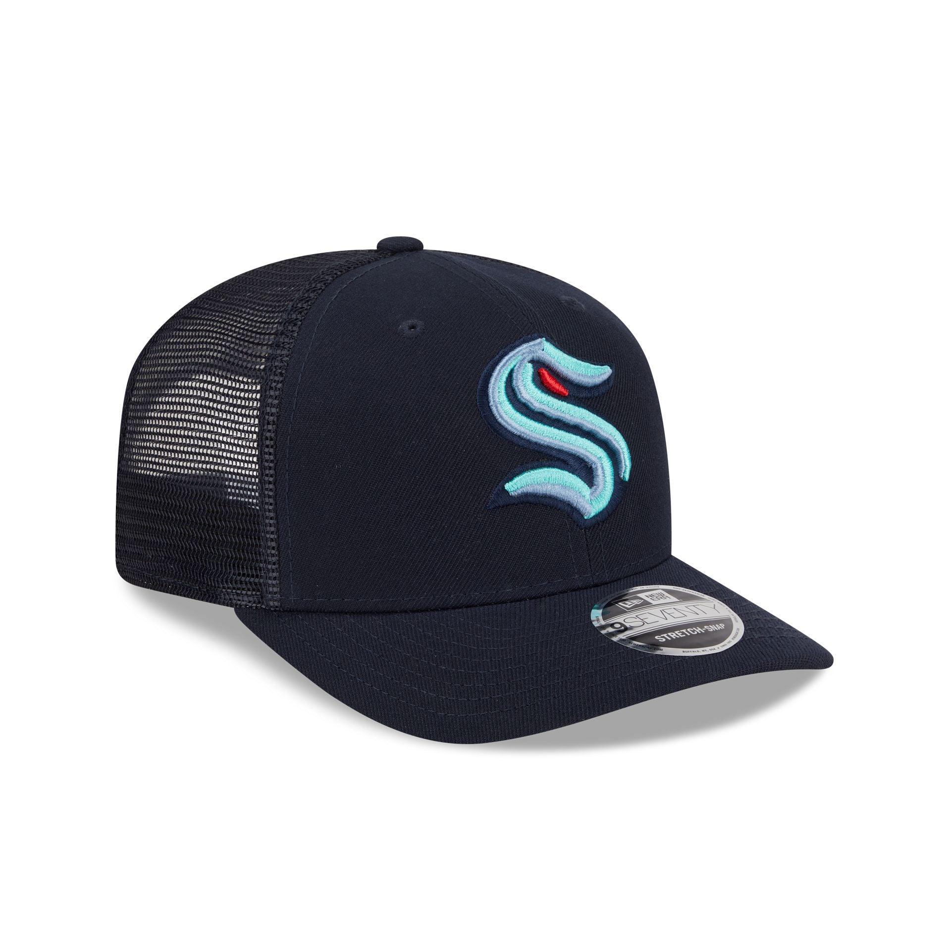 Seattle Kraken Simple 9SEVENTY Trucker Hat Male Product Image