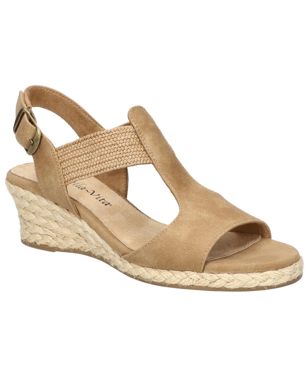 Bella Vita Womens Zayla Espadrille Wedge Sandals Product Image