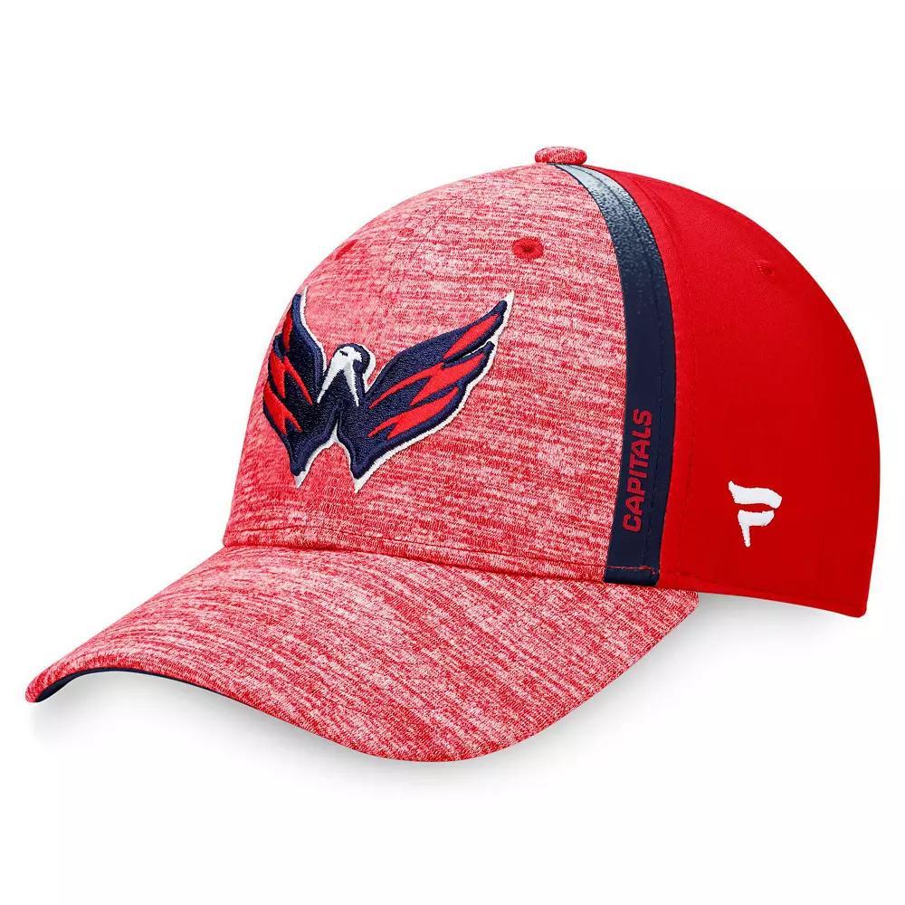 Men's Fanatics Branded Red Washington Capitals Defender Flex Hat,  Product Image