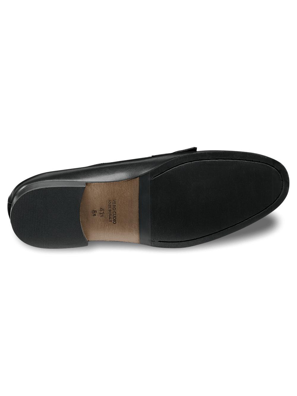 Lennon Kiltie Tassel Loafer - Black Product Image