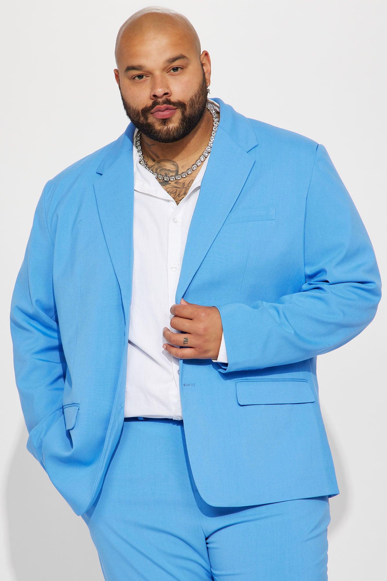 The Modern Stretch Suit Jacket - Blue Product Image