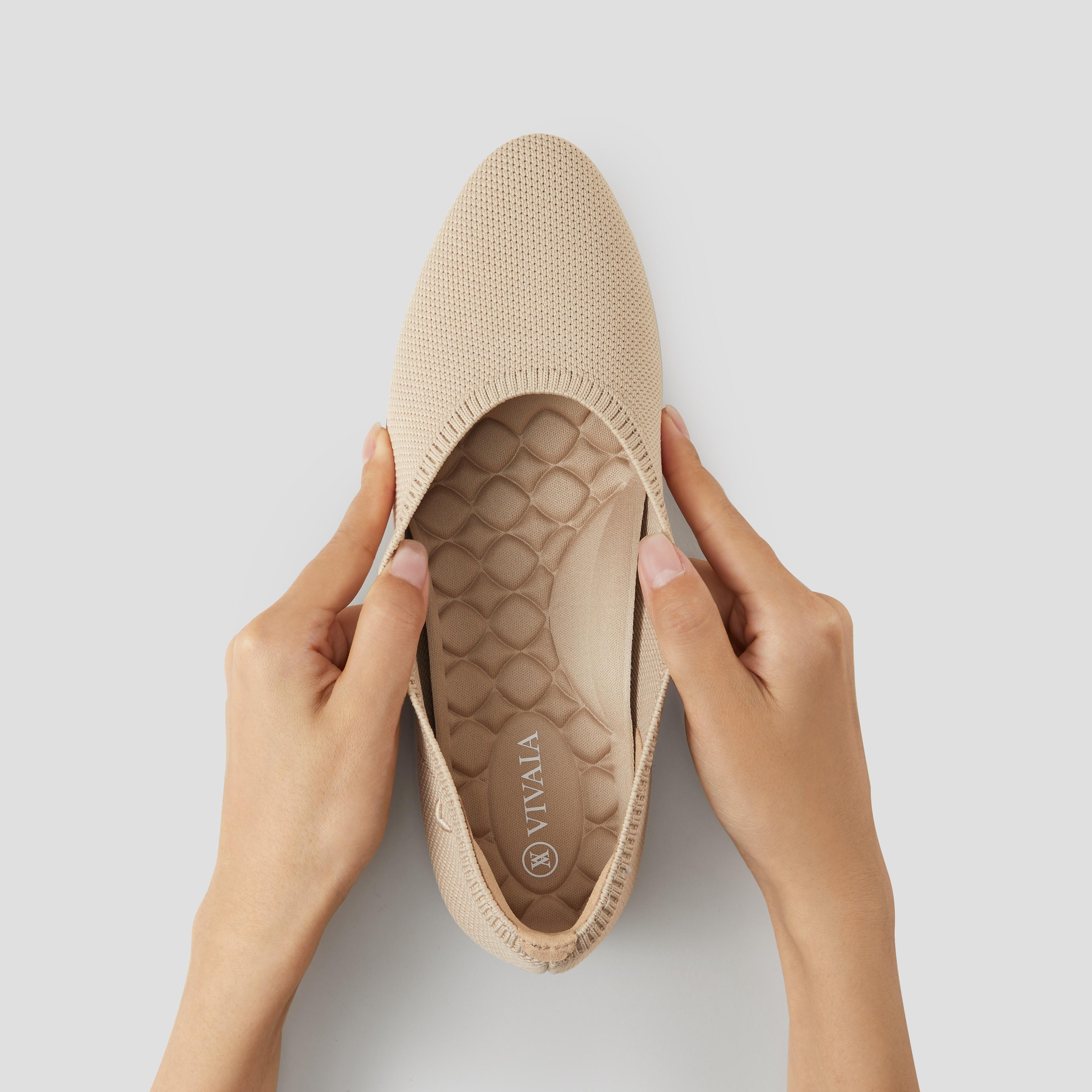 Lightweight Almond-Toe Flats (Tamia Walker) Product Image