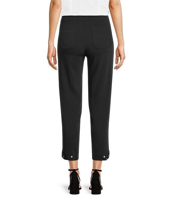 KARL LAGERFELD PARIS Stretch Flat Front Pants Product Image