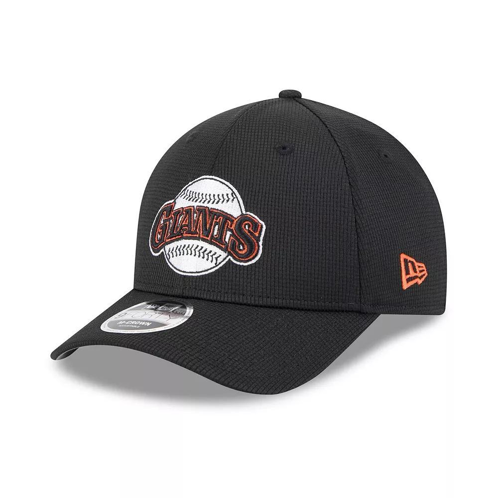 Men's New Era  Black San Francisco Giants 2025 Batting Practice 9FORTY M-Crown Adjustable Hat Product Image
