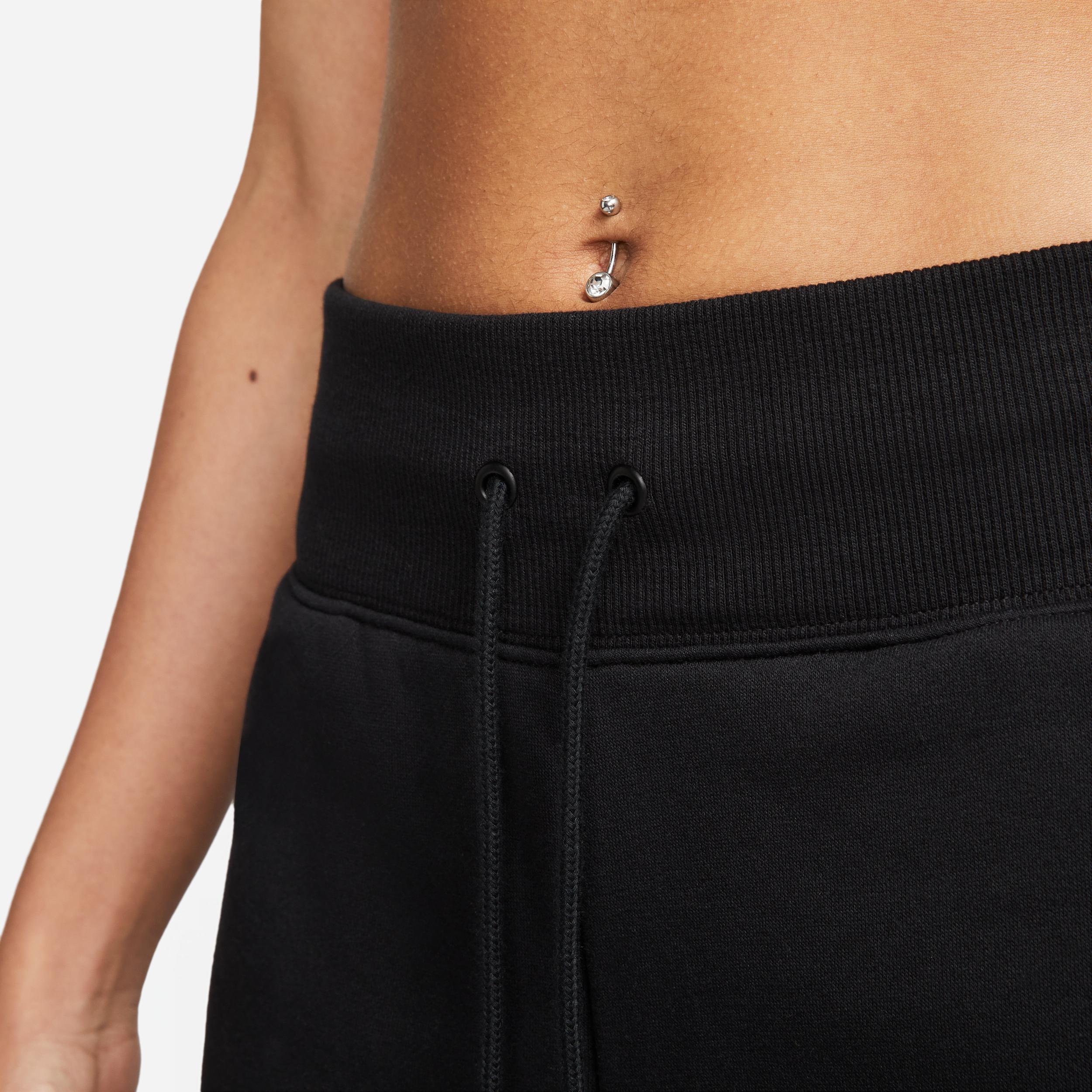 Womens Nike Sportswear Phoenix Fleece High-Waisted Wide-Leg Sweatpants | DQ5615-010 Product Image