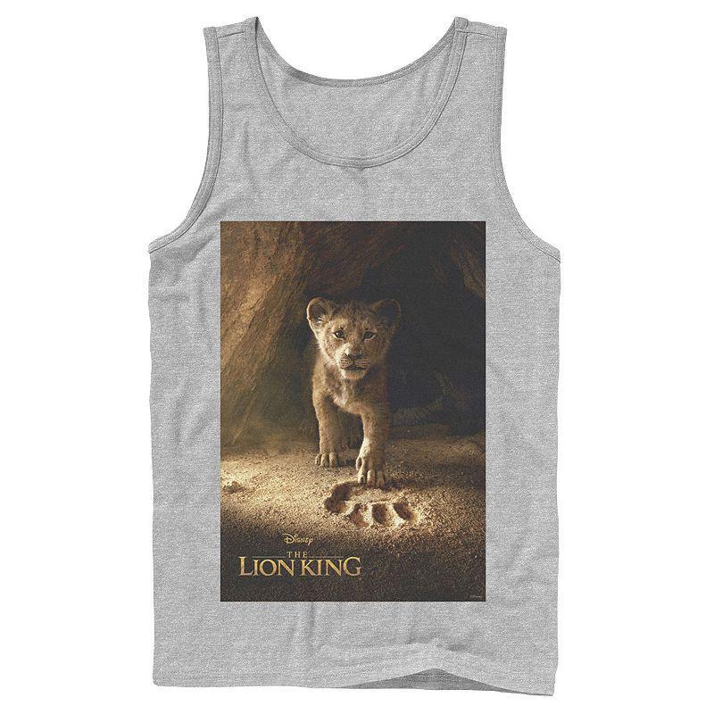 Disney's The Lion King Simba Paw Men's Live Action Movie Poster Tank Top,  Product Image