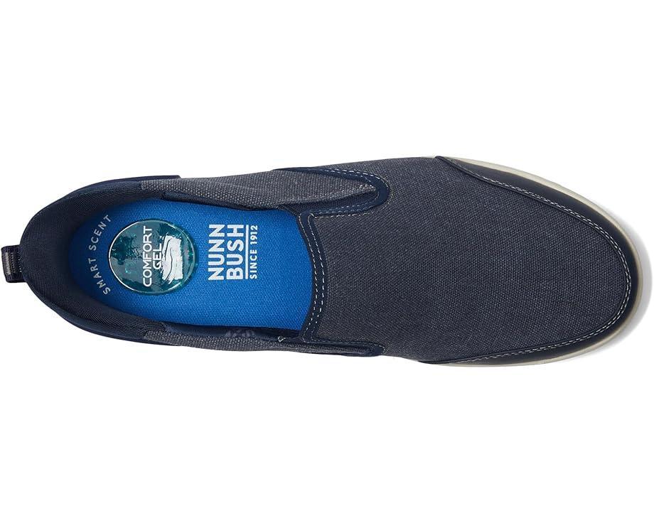 Sedona Canvas Moccasin Toe Slip-On Comfortable Lightweight Loafer With Memory Foam Product Image