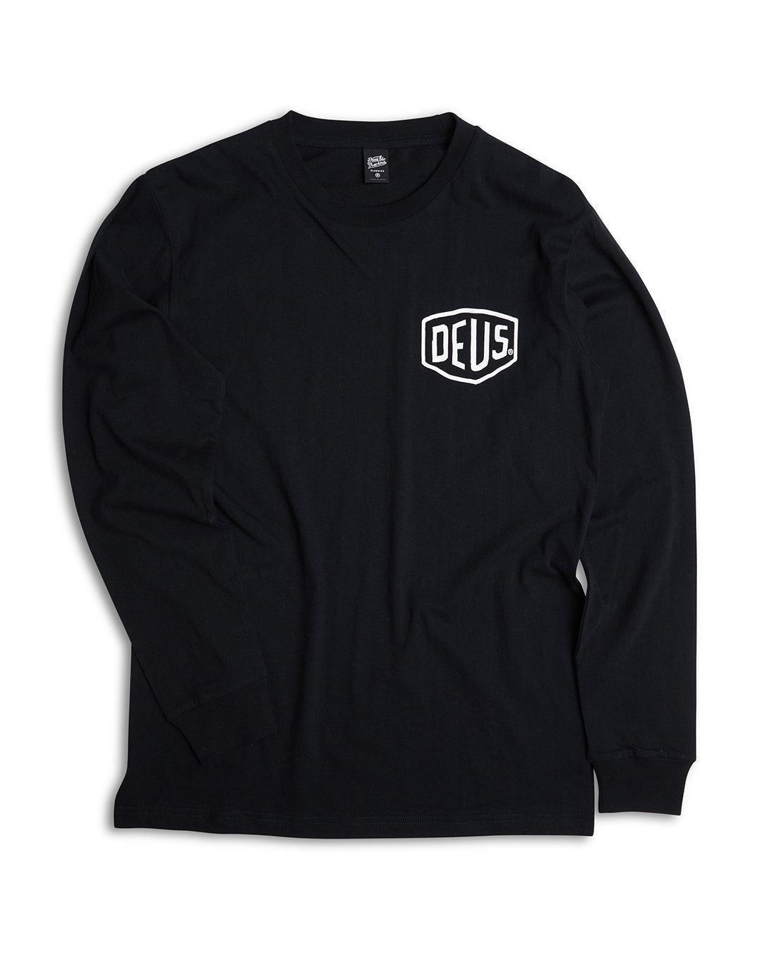 Venice Address Long Sleeve Tee - Black Product Image