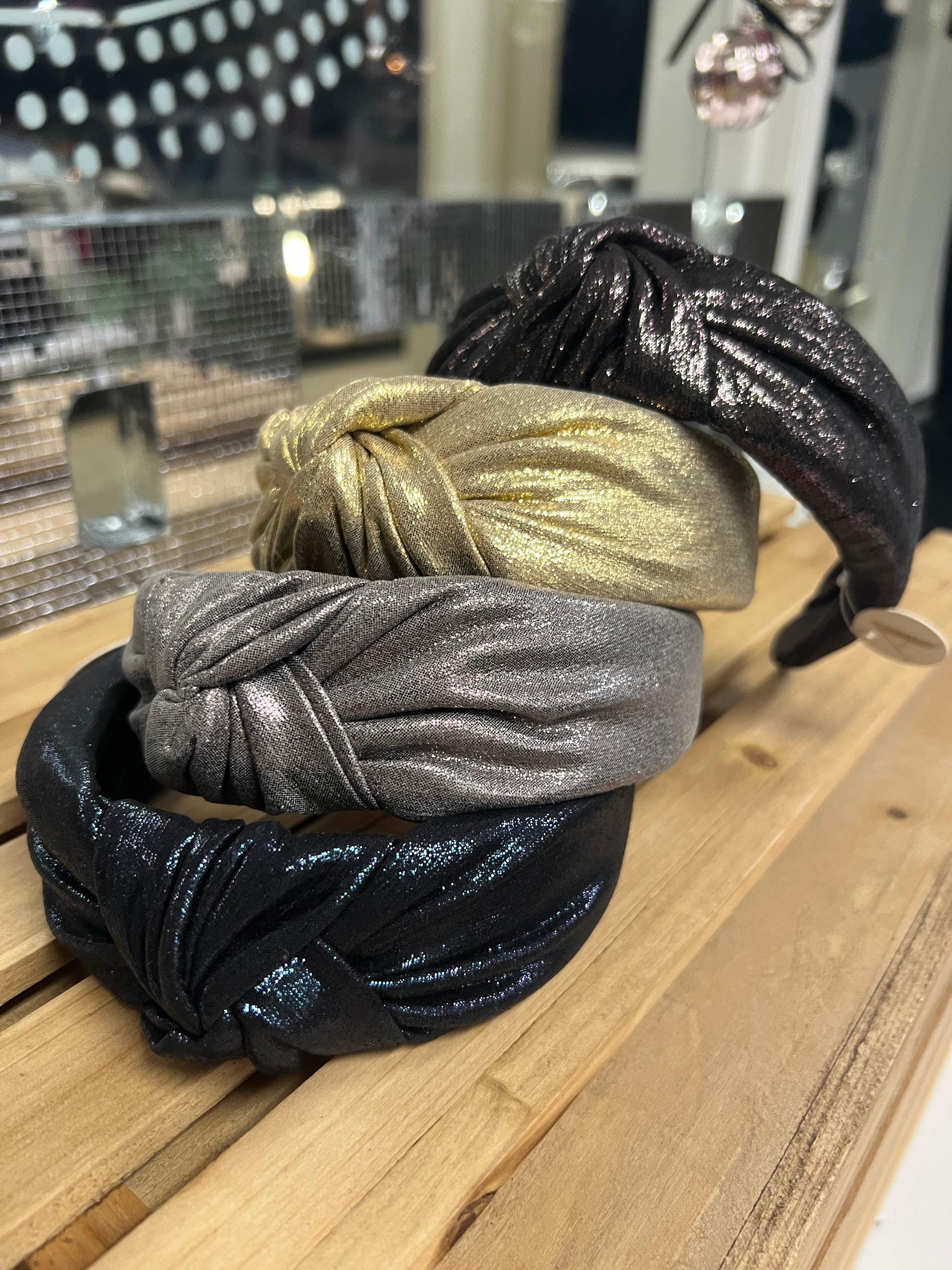 Metallic Knot Headband Product Image