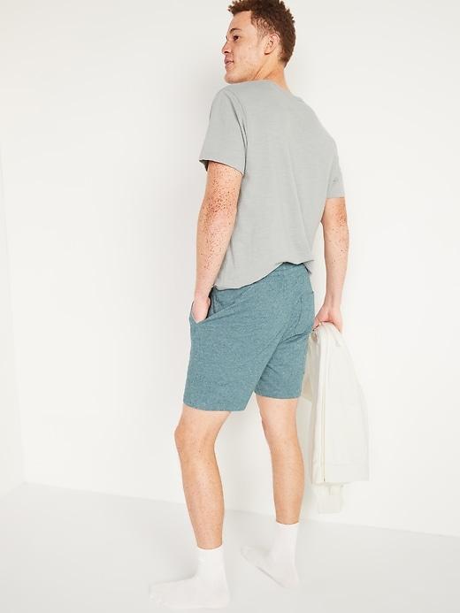 Jersey-Knit Pajama Shorts -- 7.5-inch inseam Product Image