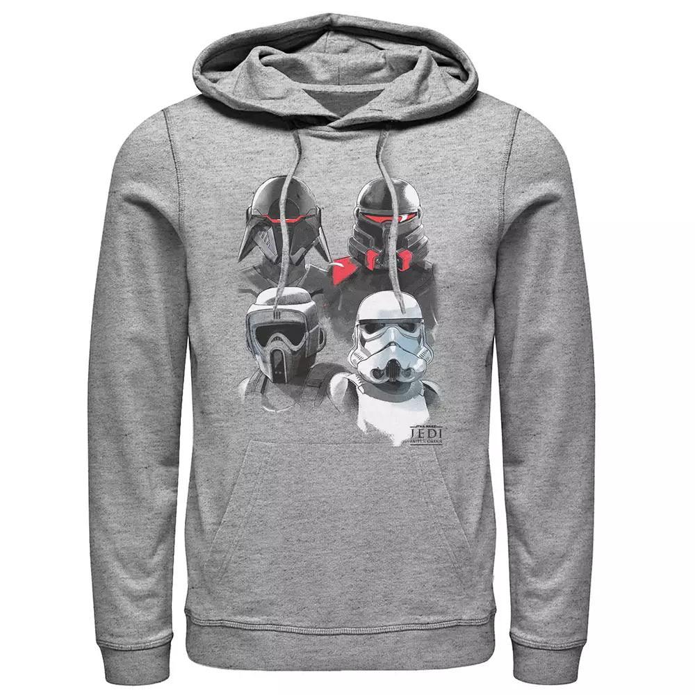 Men's Star Wars Imperial College Pullover Sweatshirt, Size: XL, Athletic Grey Product Image