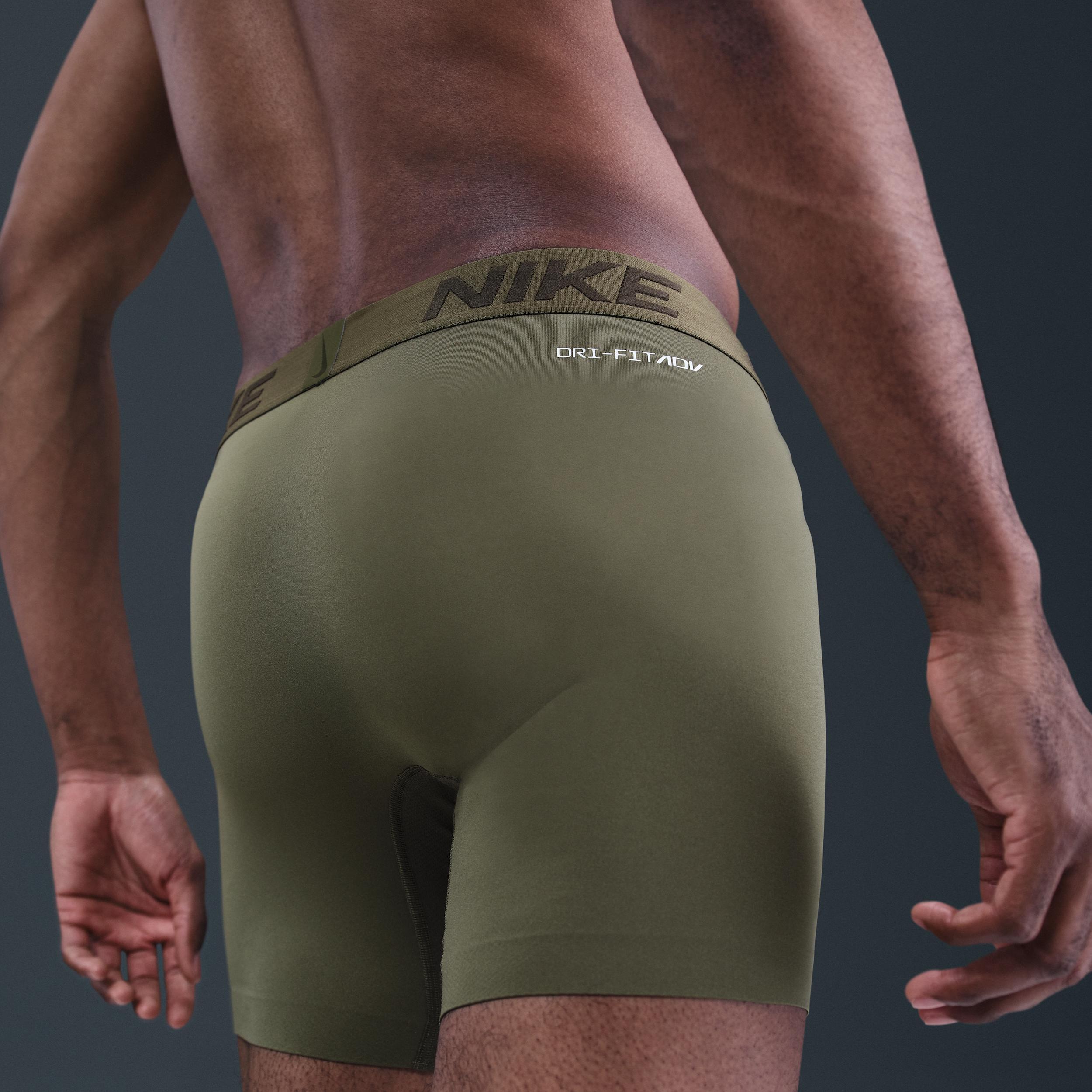 Nike Mens Elite Micro Dri-FIT ADV Boxer Briefs | KE1266-310 Product Image