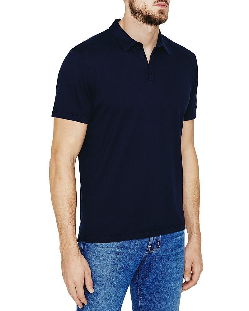 AG Bryce Short Sleeve Polo Shirt In Deep Navy Product Image