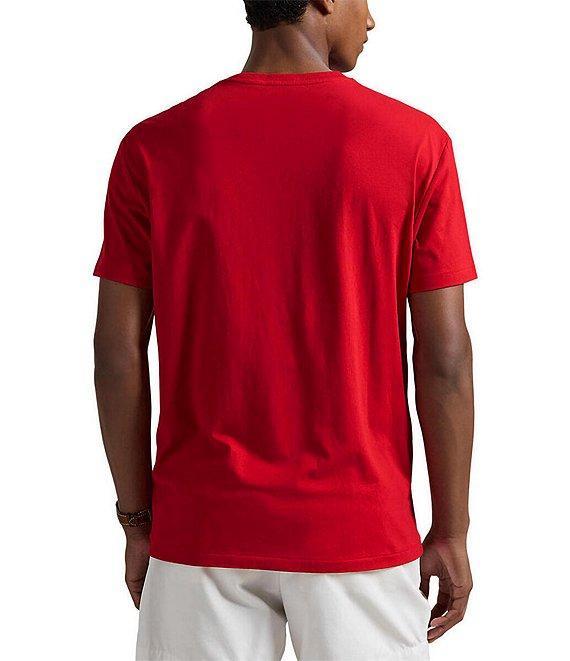 Polo Ralph Lauren Classic Fit Printed Logo Jersey Short Sleeve Graphic T-Shirt Product Image