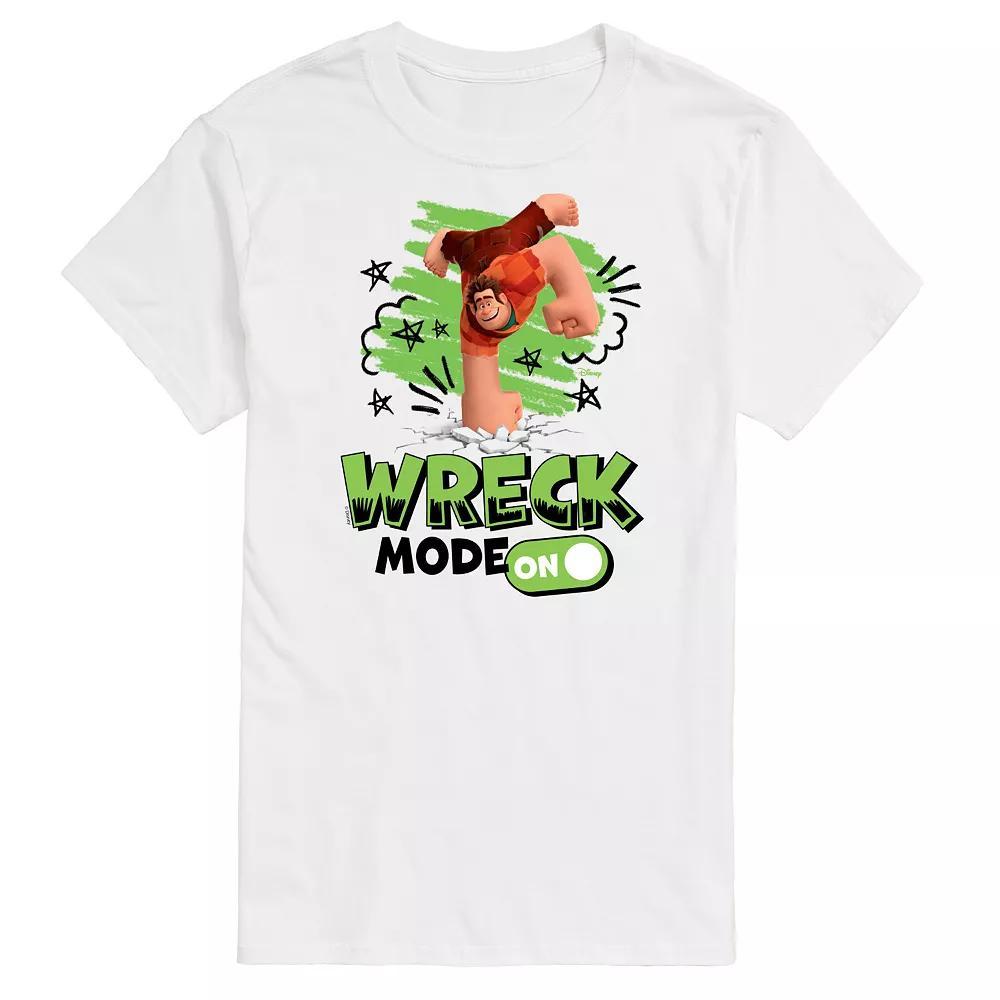 Disney's Wreck It Ralph Big & Tall Wreck Mode ON Graphic Tee, Men's,  Product Image