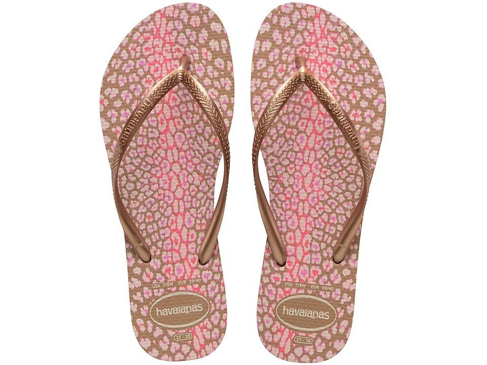 Havaianas Womens Slim Rose Gold Sandal Product Image