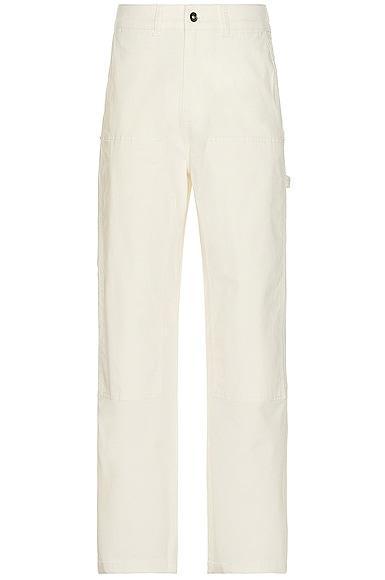 SATURDAYS NYC Morris Canvas Carpenter Pant Green. (also in ). Product Image