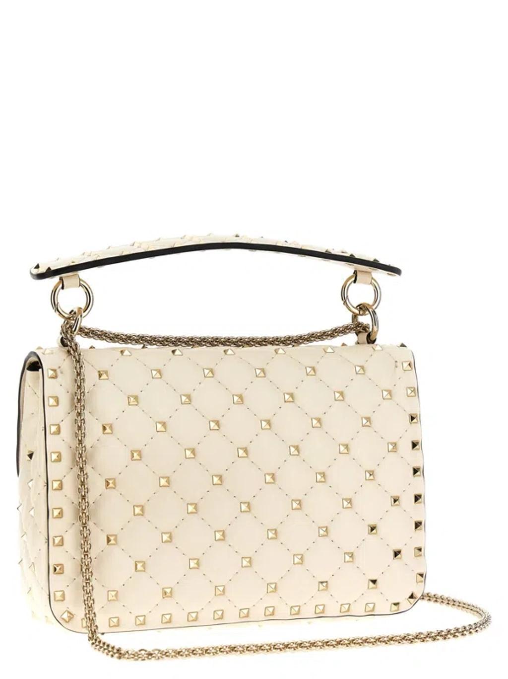 VALENTINO GARAVANI Women  'rockstud Spike' Shoulder Bag In White Product Image