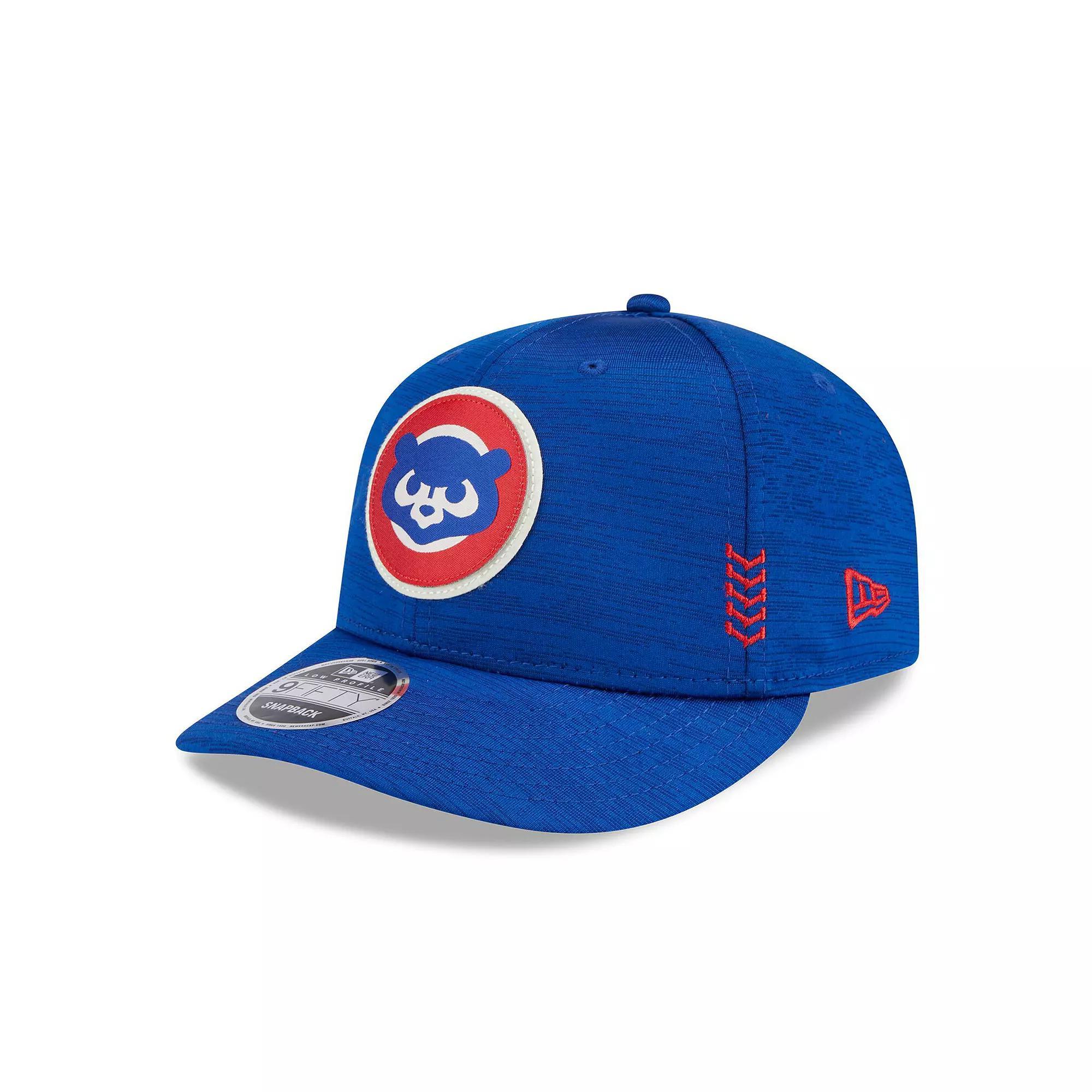 Men's New Era Royal Chicago Cubs 2024 Clubhouse Low Profile 9FIFTY Snapback Hat, Blue Product Image