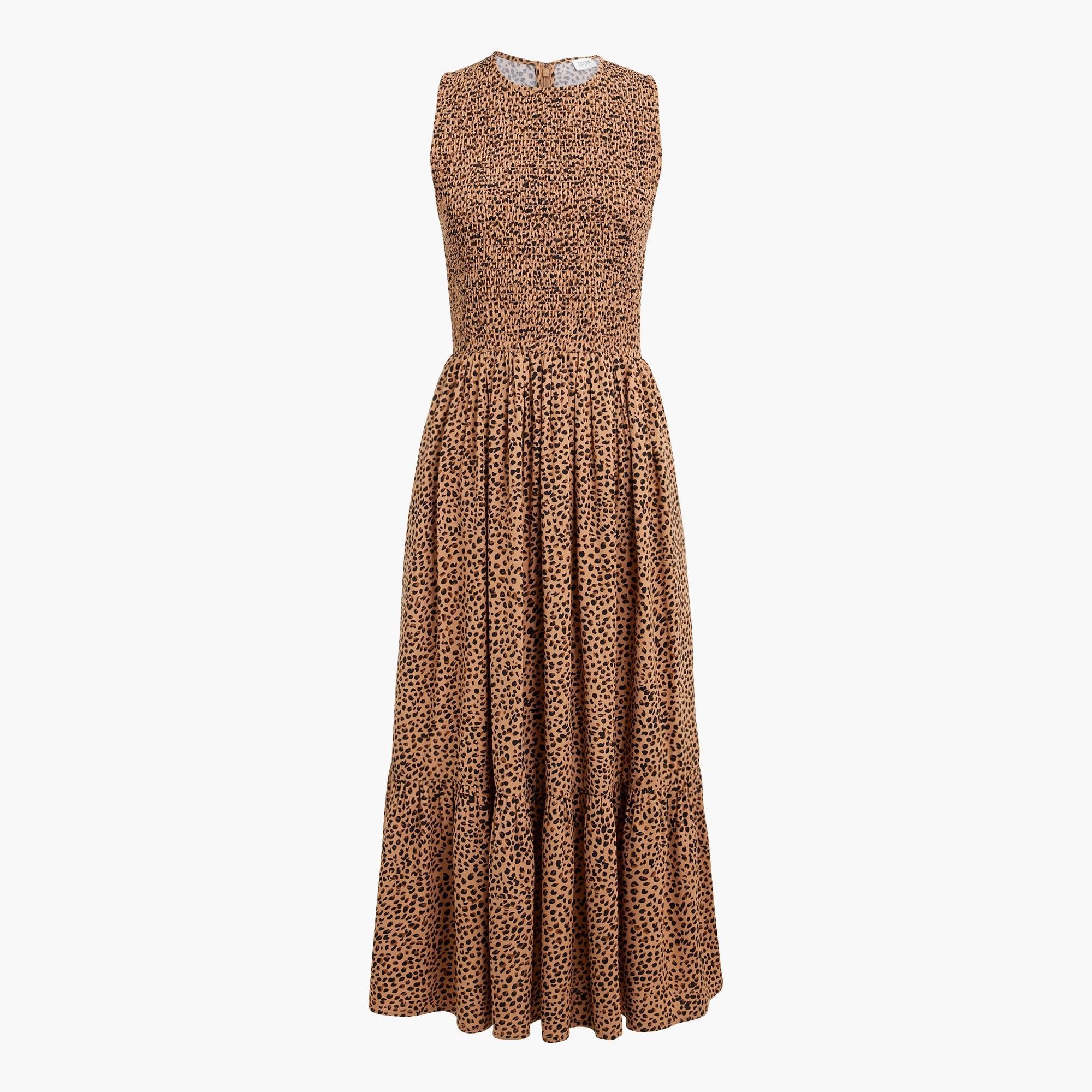 Smocked midi dress Product Image