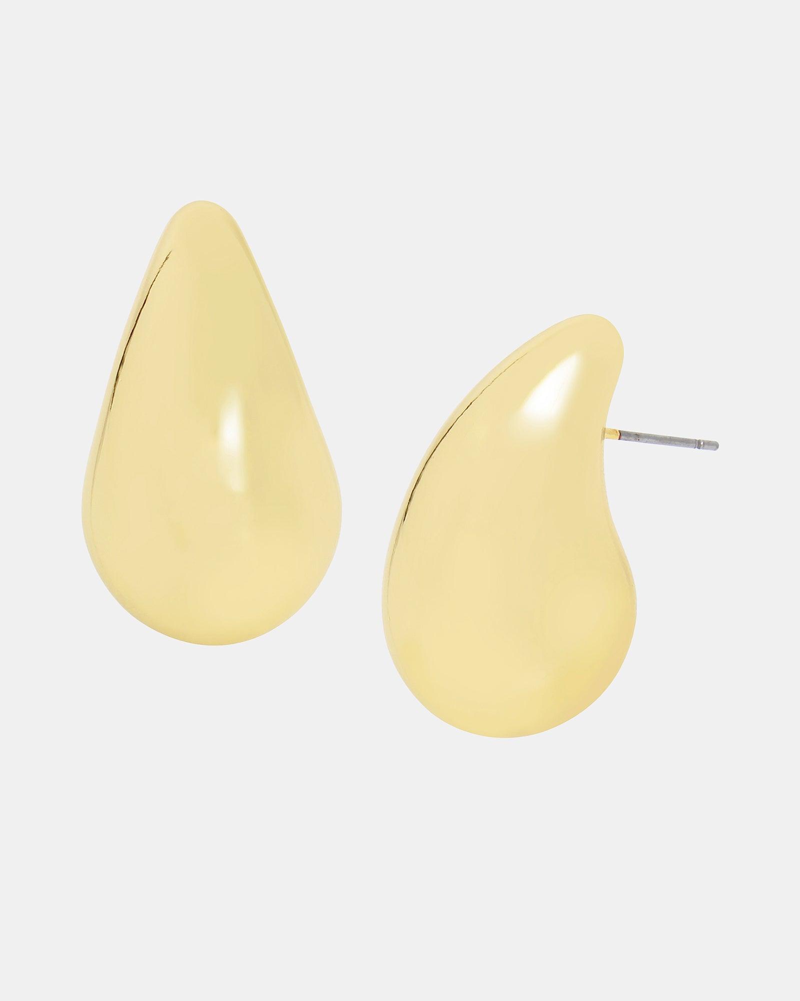 RAINDROP EARRINGS GOLD Female Product Image