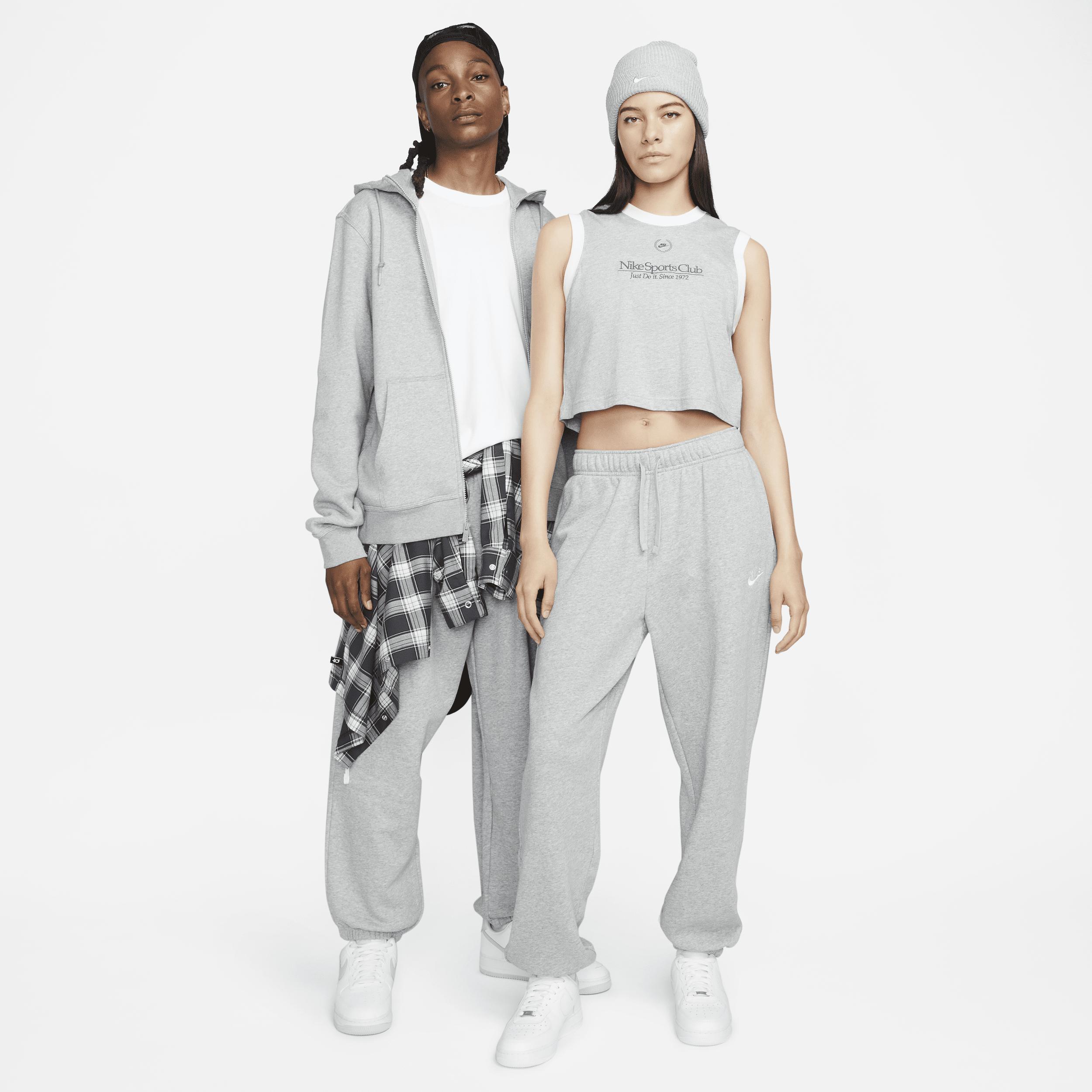 Womens Nike Sportswear Club Fleece Mid-Rise Oversized Sweatpants Product Image