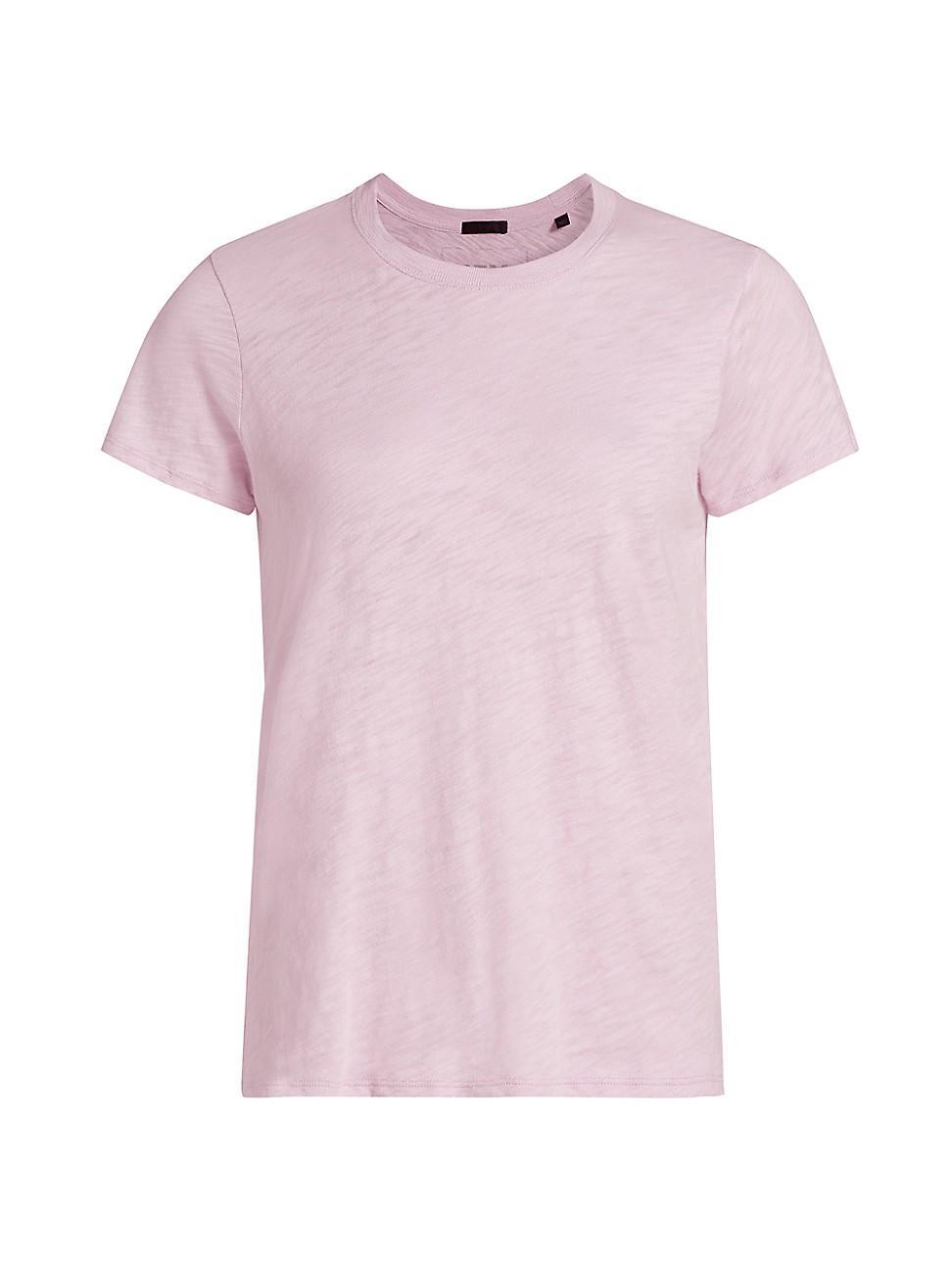 Womens Schoolboy Slub Jersey T-Shirt Product Image