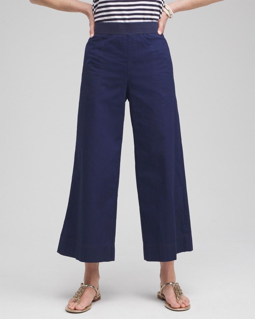 Poplin Culotte Pants Product Image