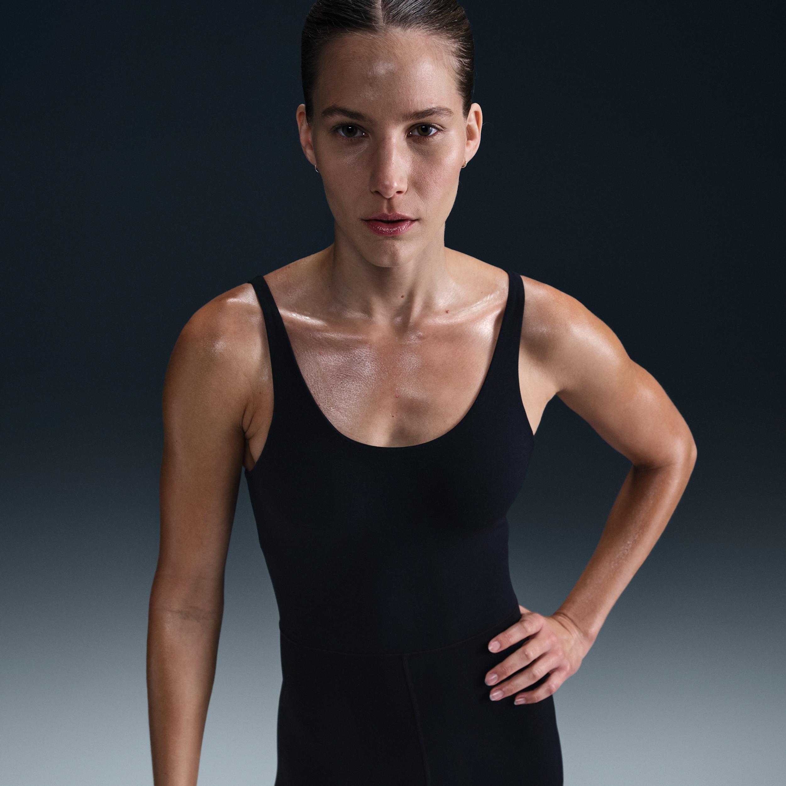 Nike Zenvy Women's Dri-FIT 7/8 Bodysuit Product Image