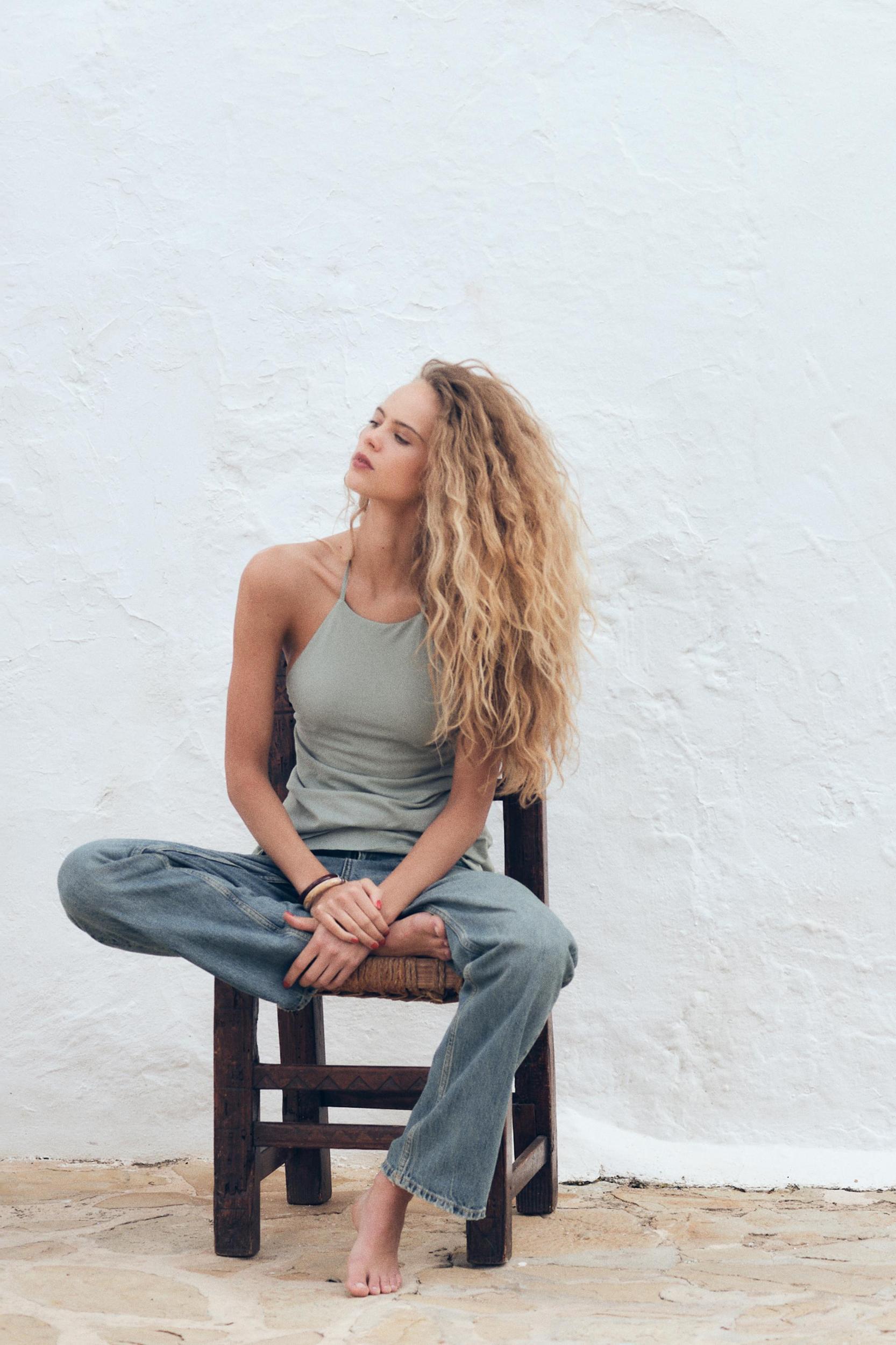 OPEN BACK HALTER TOP Product Image