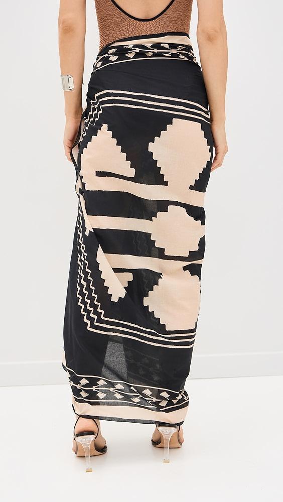 Johanna Ortiz Black Ayahuasca Pareo | Shopbop Product Image