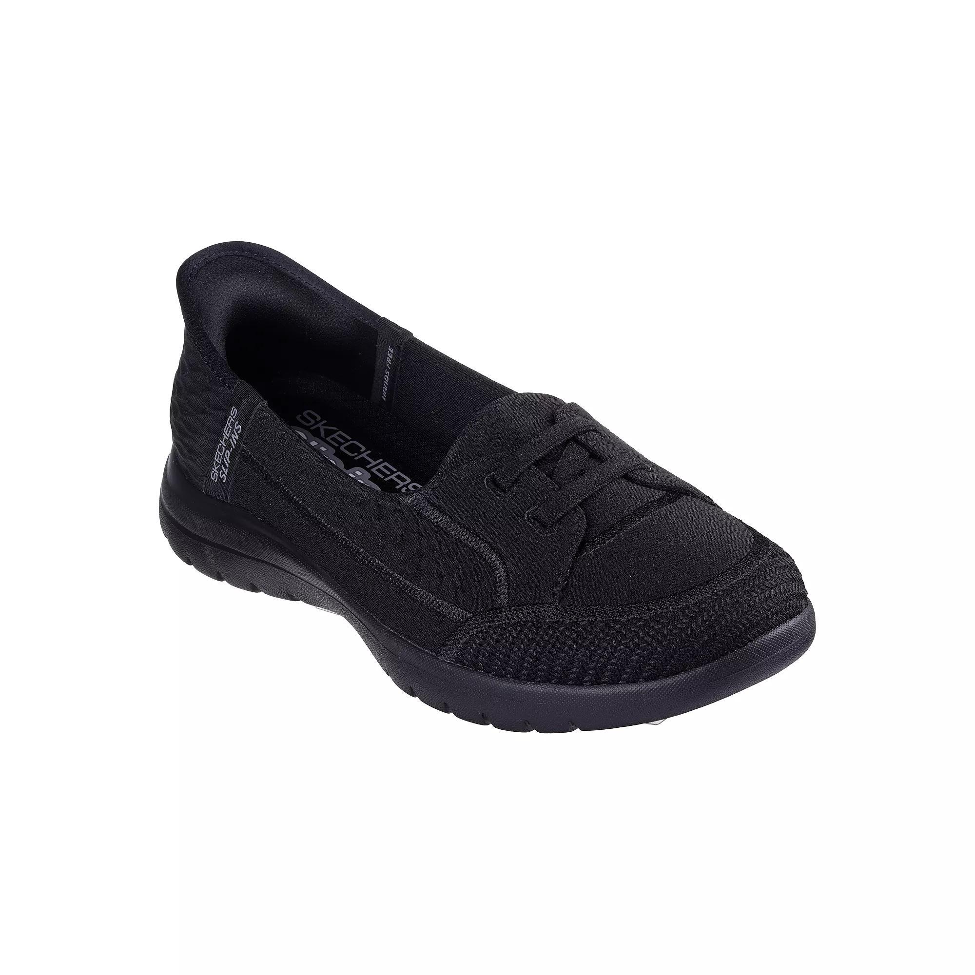 Skechers Hands Free Slip-ins™ On-the-GO® Flex Top Notch Women's Shoes, Size: 6, Black Product Image