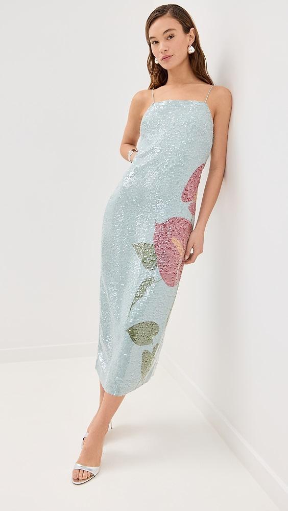 FARM Rio Anthurium Flowers Slip Maxi Dress | Shopbop Product Image